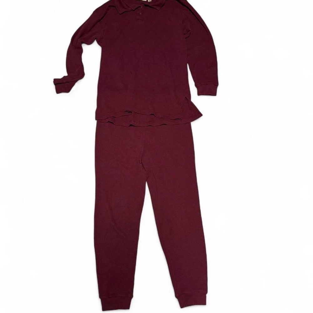 Victoria Secret Long Sleeve Thermal Pajama Set